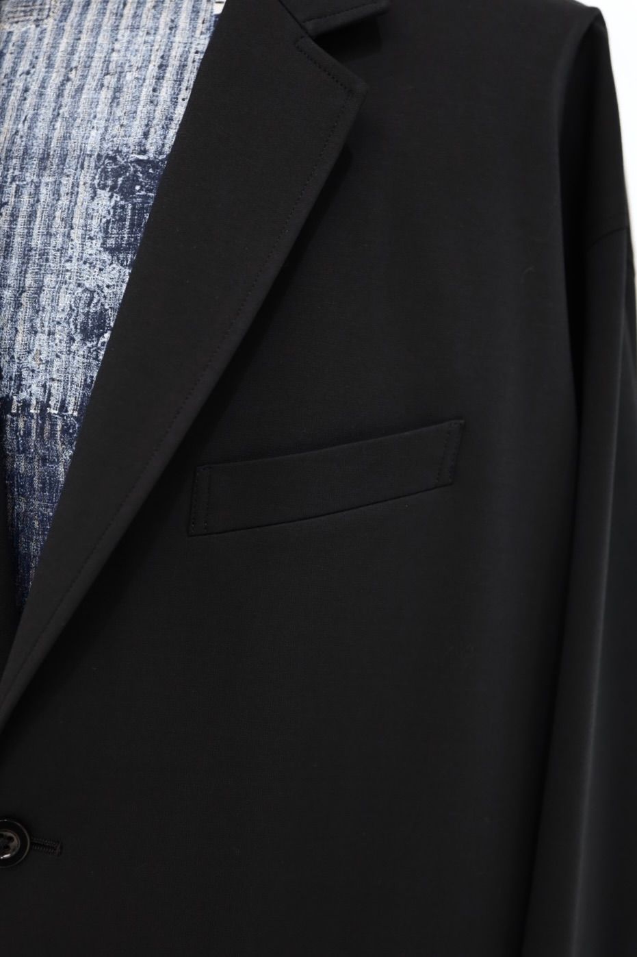 グラフペーパー26SS Compact Ponte Jacket (GM261-20039B)BLACK
