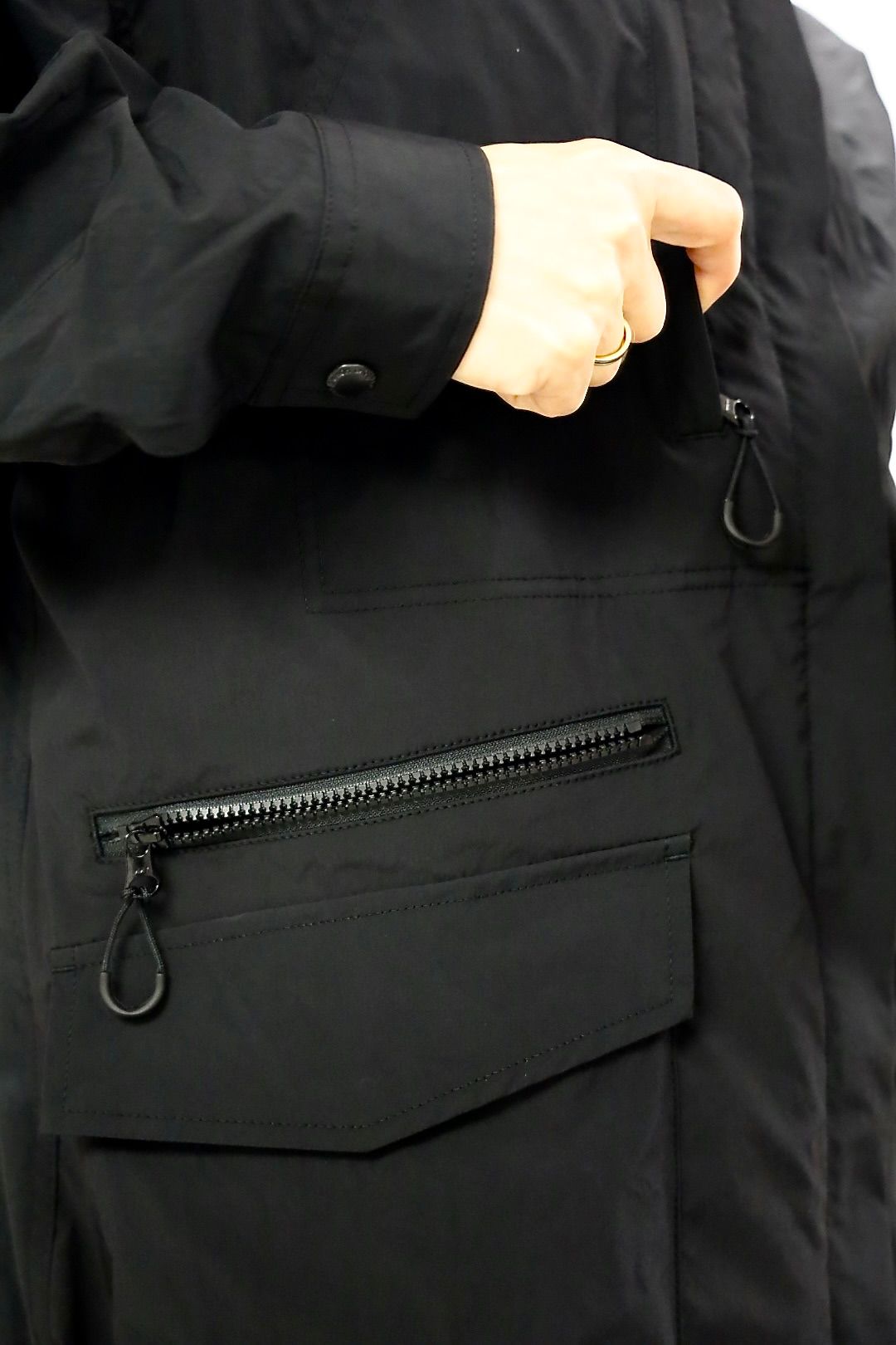 コムデギャルソンオム26SS エステルウェザージャケット(HQ-J015-051)BLACK☆3月6日(金)発売！