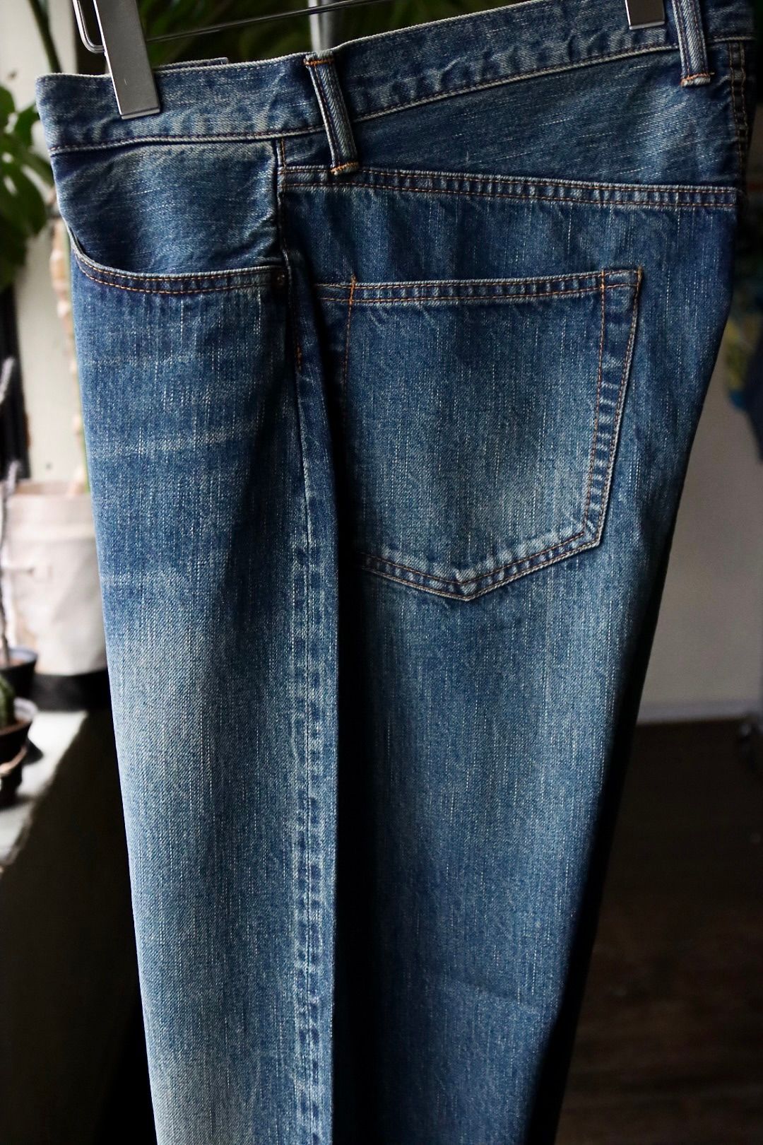 A.PRESSE - アプレッセ23SSデニム Washed Denim Wide Pants(23SAP-04-11H)INDIGO※2月11日(土)発売！  | mark