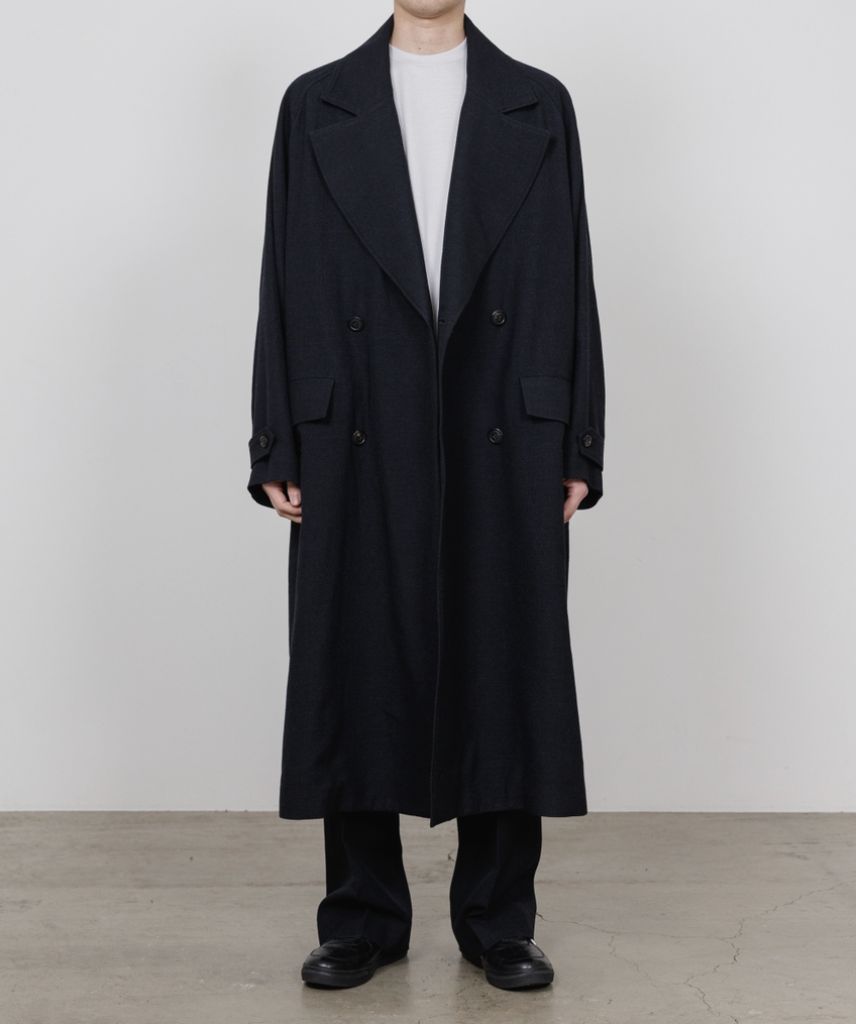 マーカ 26AW GREAT COAT(M26C10CO01C)CHAMBRAY BLACK☆新作発売！