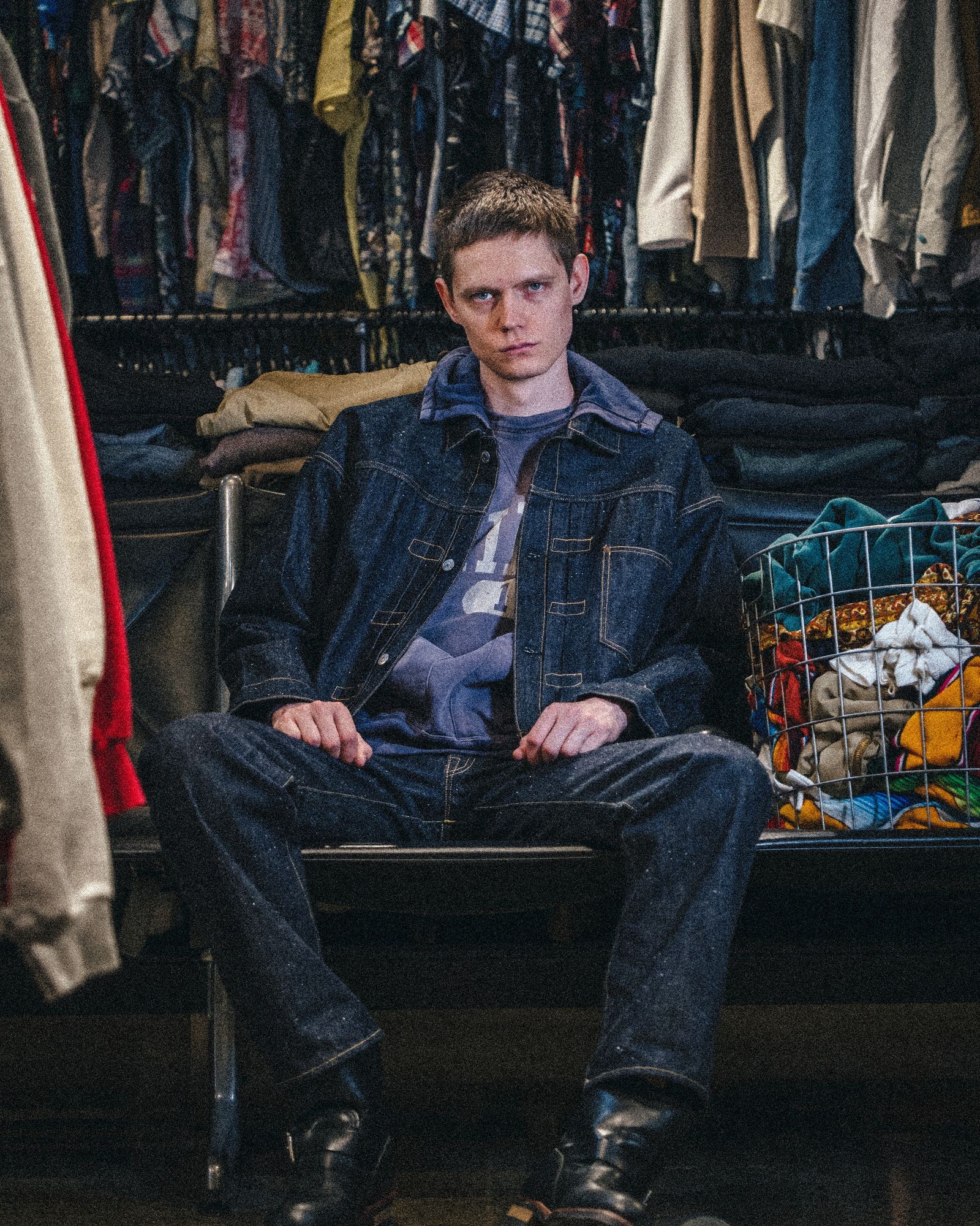 セントマイケル 26AW BBJ_DENIM JACKET REGID 1st(SM-MK1-0000-C23)BLUE☆10月10日(土)発売！