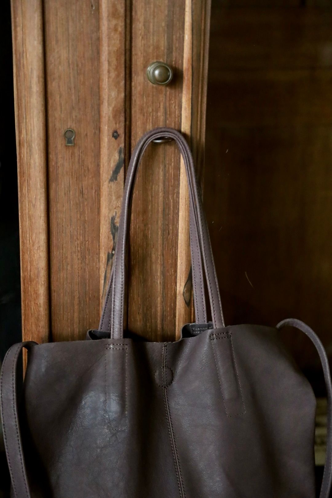 Morphee / モルフェ 【Nubuck】3WAY MEDIUM TOTE(ML-NDBR)DARK BROWN☆新作発売！
