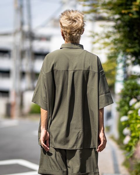 FreshService SEERSUCKER B.D SHIRT(KHAKI)☆新作発売！