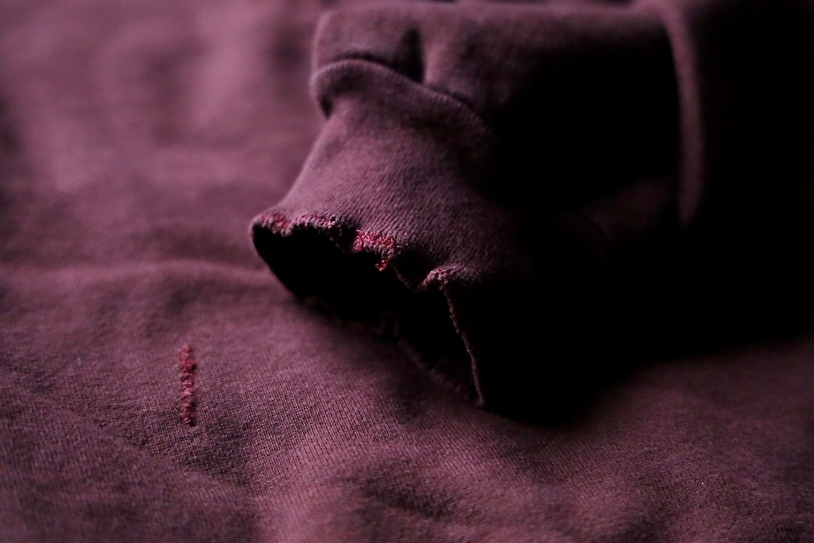 アプレッセ 2026 STYLE2 Vintage Double V Sweatshirt(26AAP-05-16)BURGUNDY☆9月5日(土)発売！