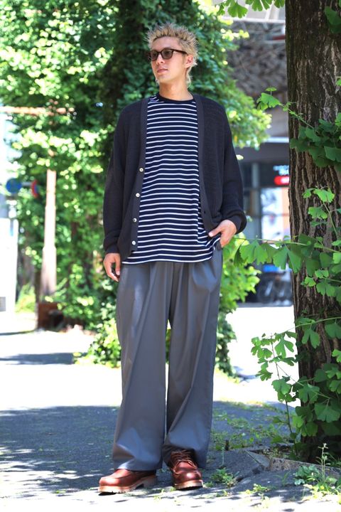 Graphpaper Coiled Wool Nylon Cardigan PICK UP STYLE !