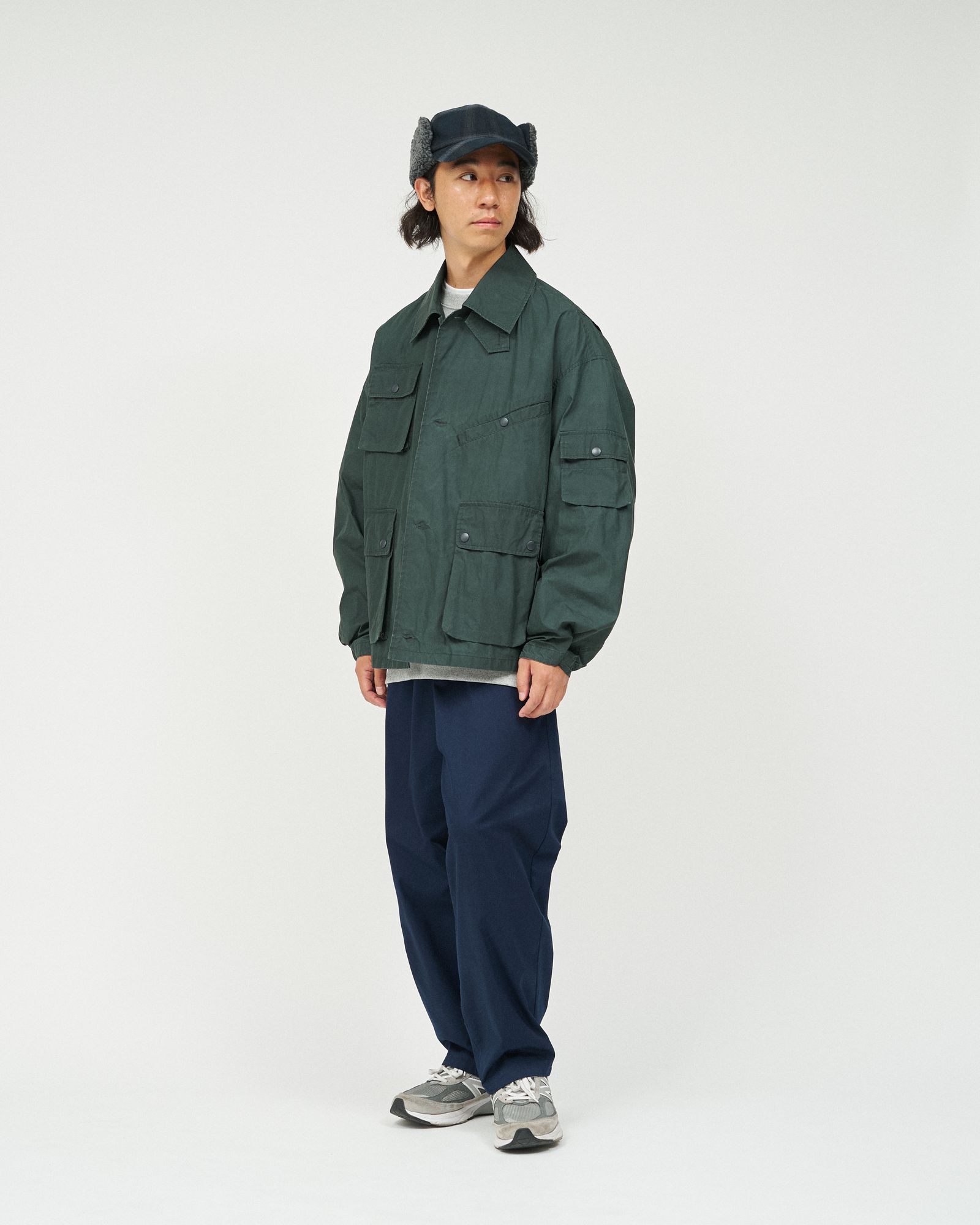 フレッシュサービス WAXED POPLIN FISHING JACKET (FSC253-20117)DARK GREEN★10月4日(土)発売！