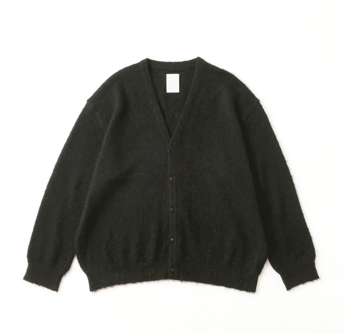 S.F.C 25FW エスエフシー LAME MOHAIR CARDIGAN(SFCFW25KN01)Black★11月22日(土)発売！