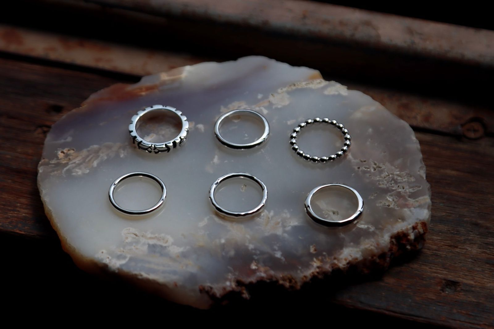 XOLO JEWELRY リング / 6 Stack Ring (XOR076)