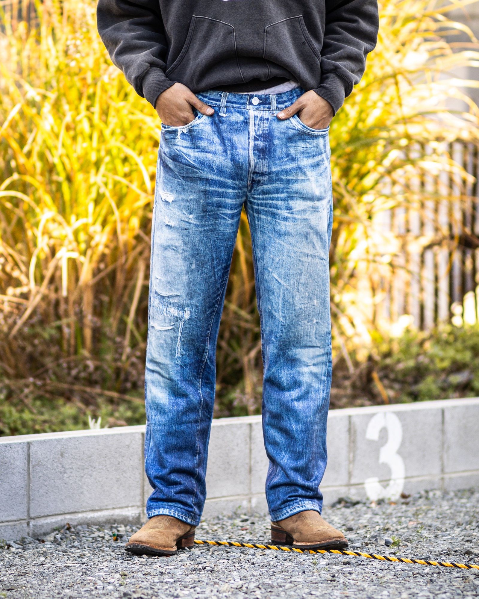 トーキングアバウト ジ アブストラクション 26SS "60S" PRINT STARIGHT PT(NPT-PT-001)☆12月13日(土)新作発売！