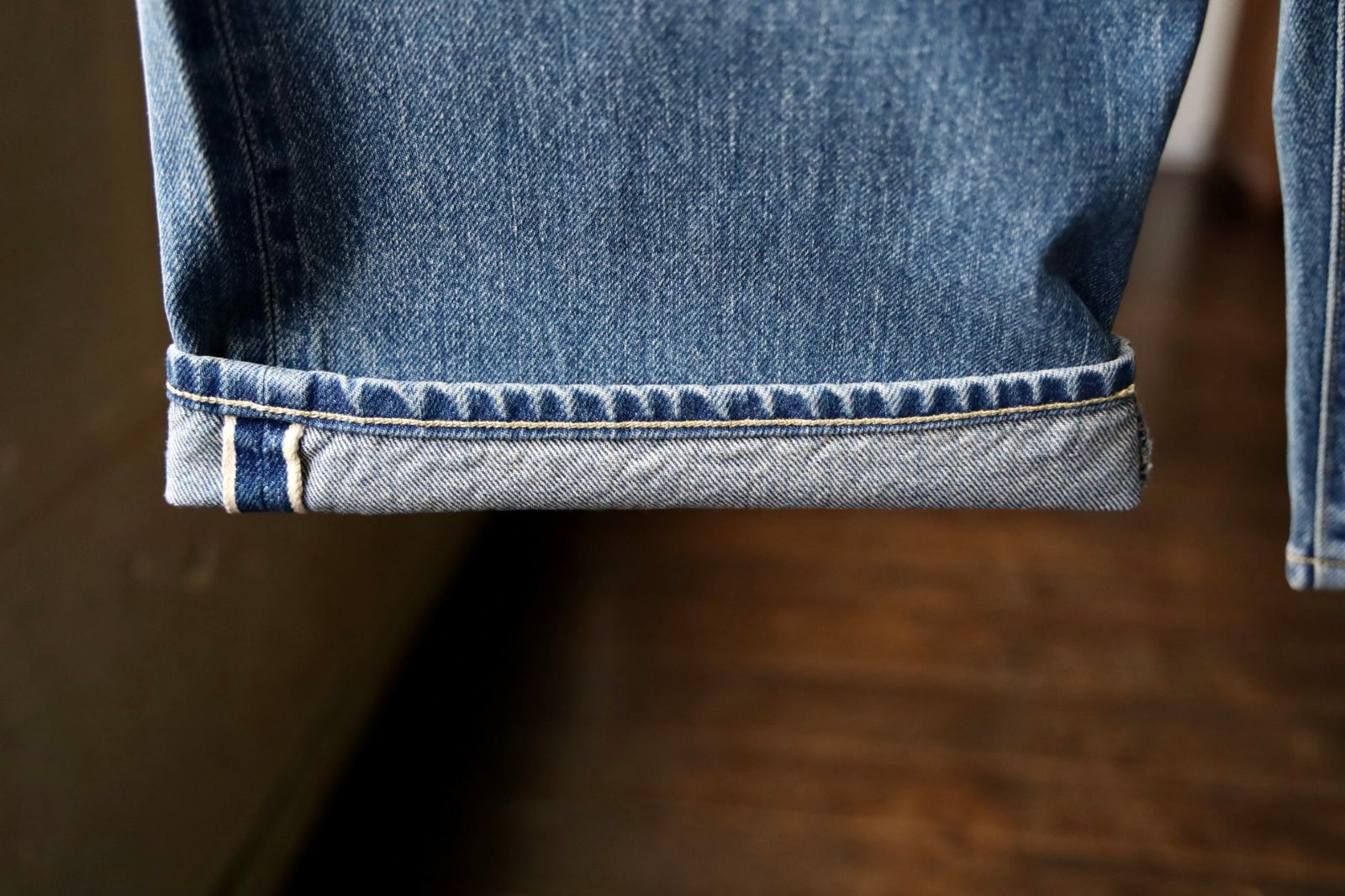 blurhms 25FW 13.5oz Denim Pants Wide(bROOTS2558F25USD)Black☆8月29日(金)新作発売！