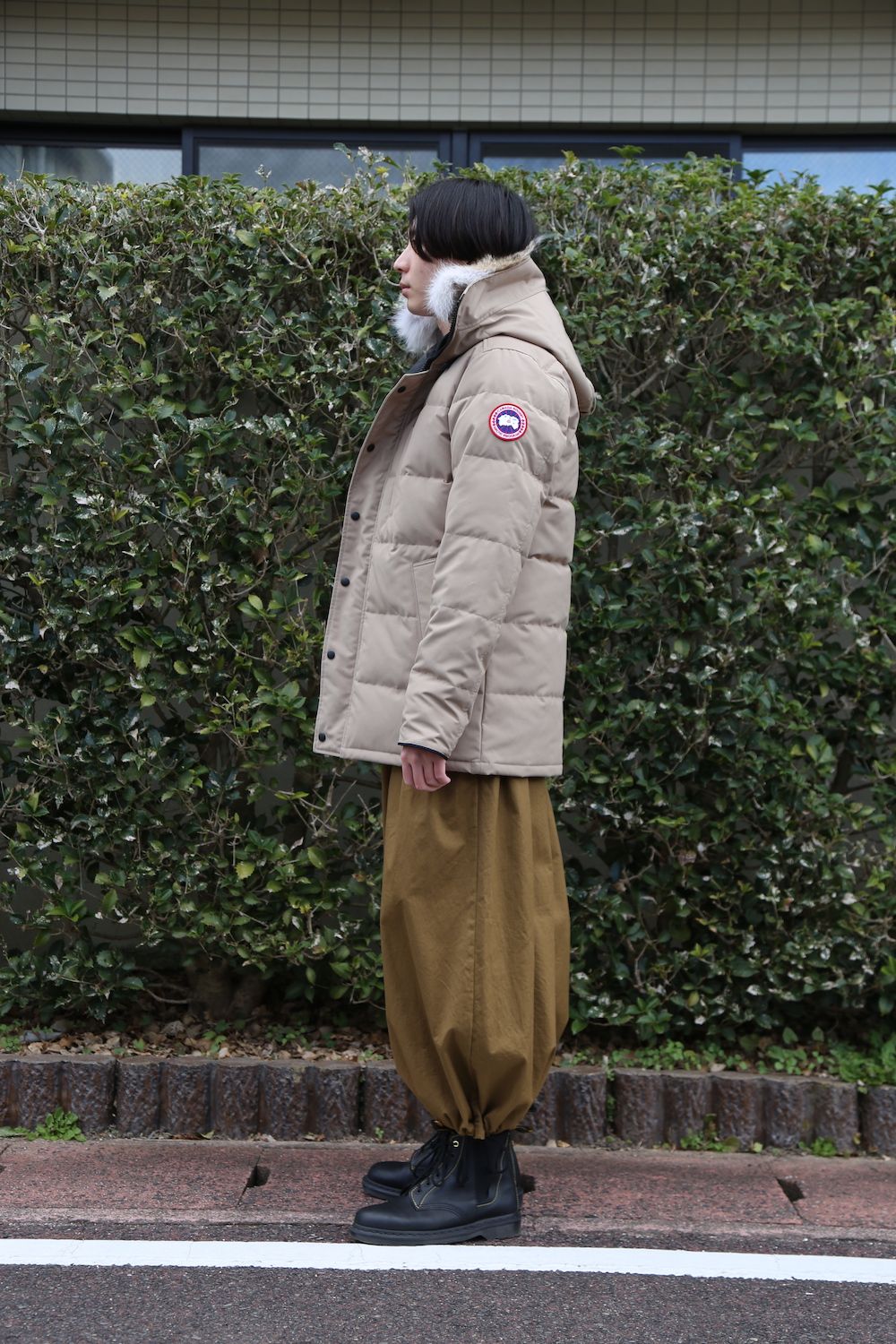 CANADA GOOSE カナダグース 新作CARSON PARKA FF(3805MA)"CAMEL" style.2020.12.20.