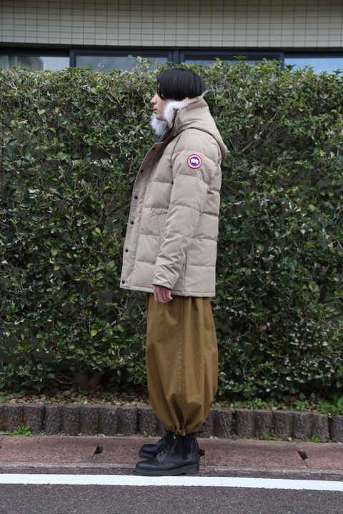 CANADA GOOSE カナダグース 新作CARSON PARKA FF(3805MA)"CAMEL" style.2020.12.20.