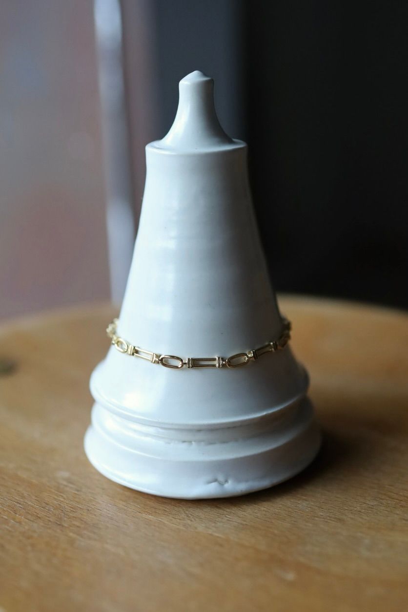 XOLO JEWELRY ブレスレット / Lantern Link Bracelet -3mm-Gold-(XOB119)★11月15日(土)発売！