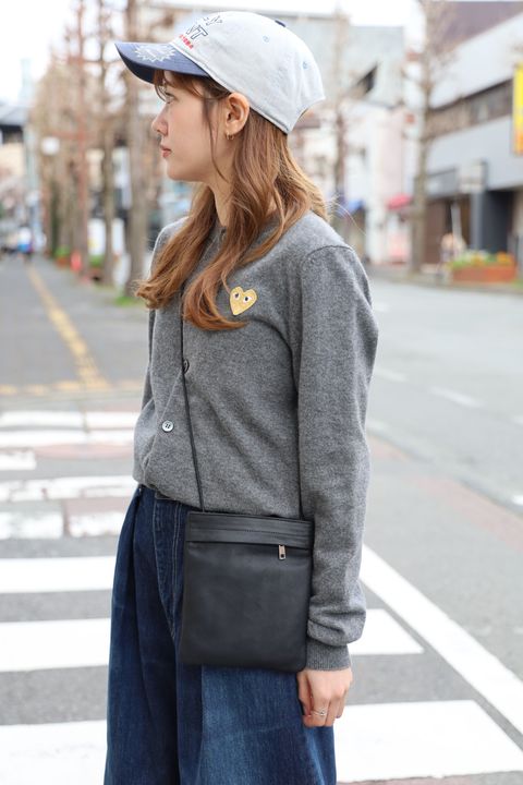 Morphee / モルフェ  MINI SHOULDER POUCH(MSP) BLACK☆再入荷しました！