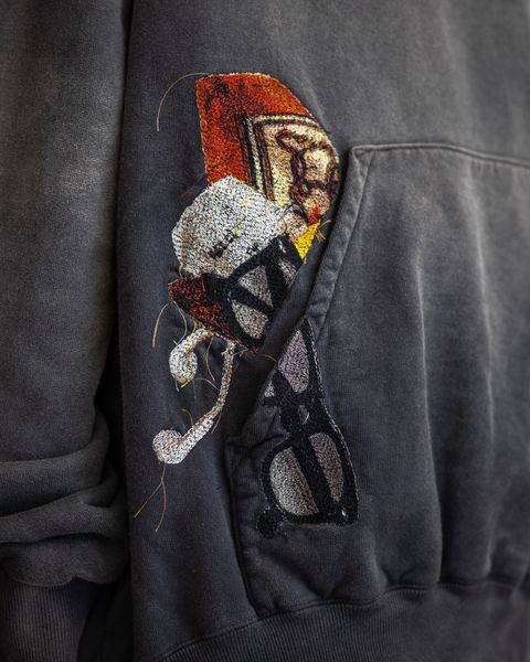 doublet 26AW TROMPE L’OEIL EMBROIDERY HOODIE style2026.7.21