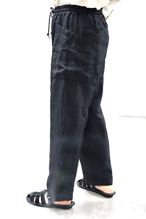 COMME des GARCONS HOMME 26SS リネンギャバ製品染3Bジャケットスタイル