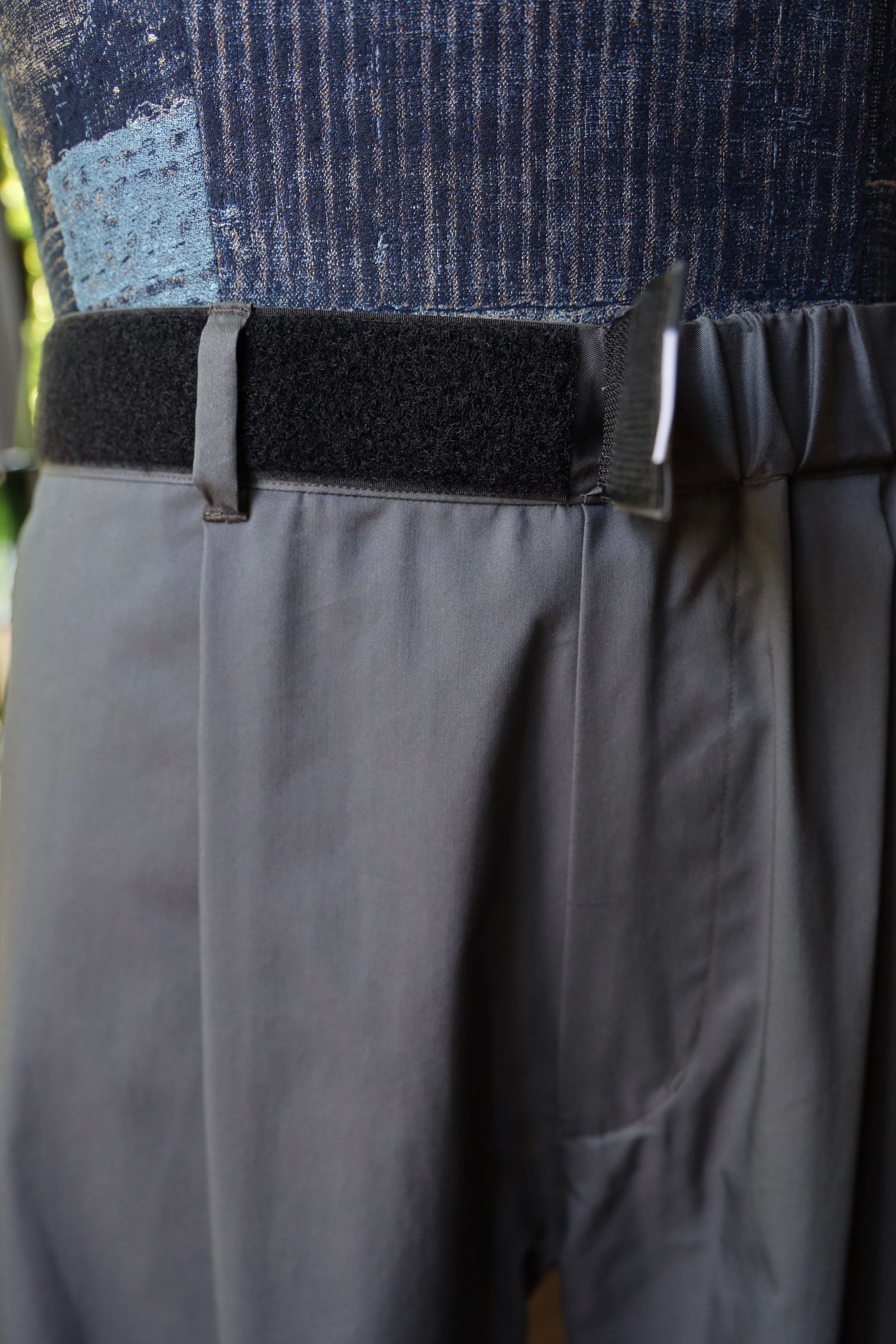 グラフペーパー Solotex Twill Wide Chef Shorts(GM252-40006B)GRAY