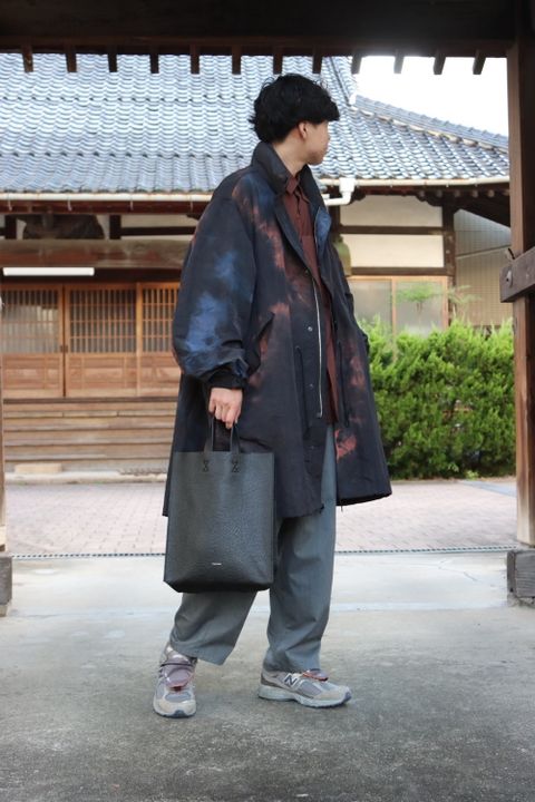 YOKE INJECTION DYED SNOWPARKER(YK22AW0381C) style. 2022.07.21.