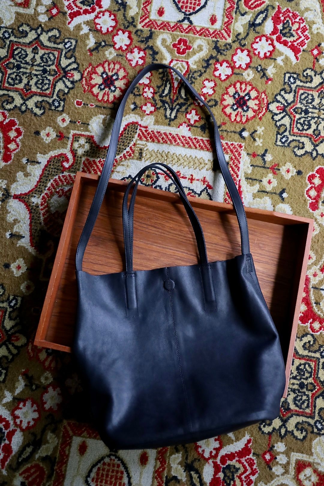 Morphee / モルフェトートバッグ 【LONG】3WAY MIDIUM TOTE(ML-BLK)BLACK☆8月27日(木)再入荷いたしました！
