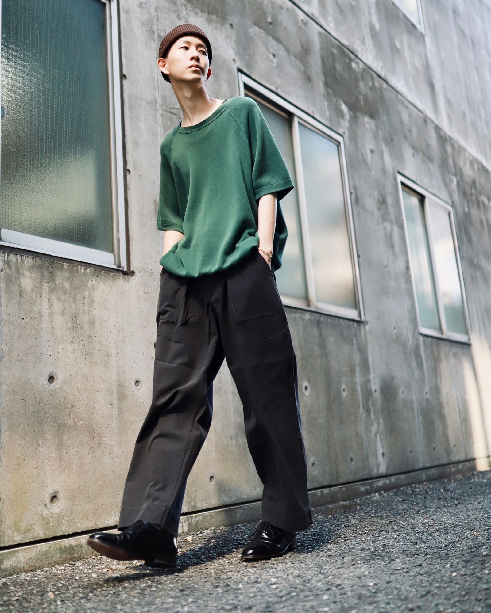 A.PRESSE USAF Hemmed Bottoms - ワークパンツ/カーゴパンツ