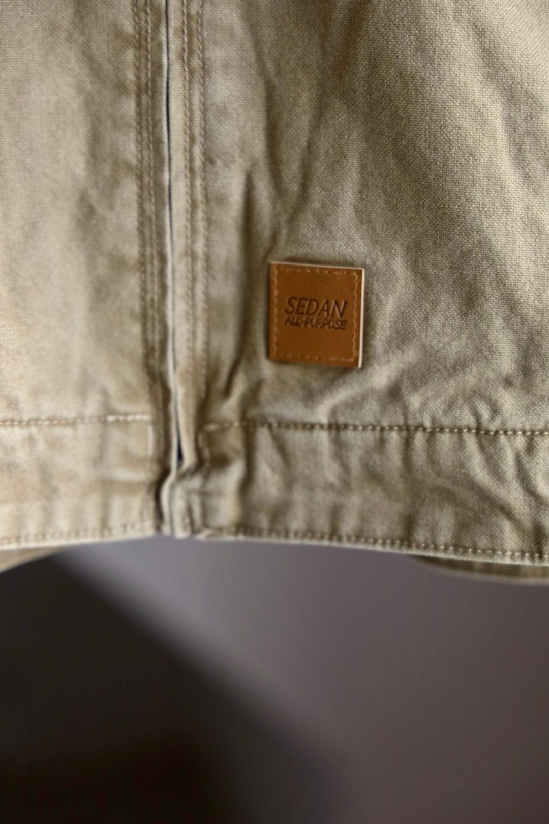 セダンオールパーパス FW25 Vintage Washed Cotton Duck Jacket(SD25F-JK02)Khaki☆9月6日(土)発売！