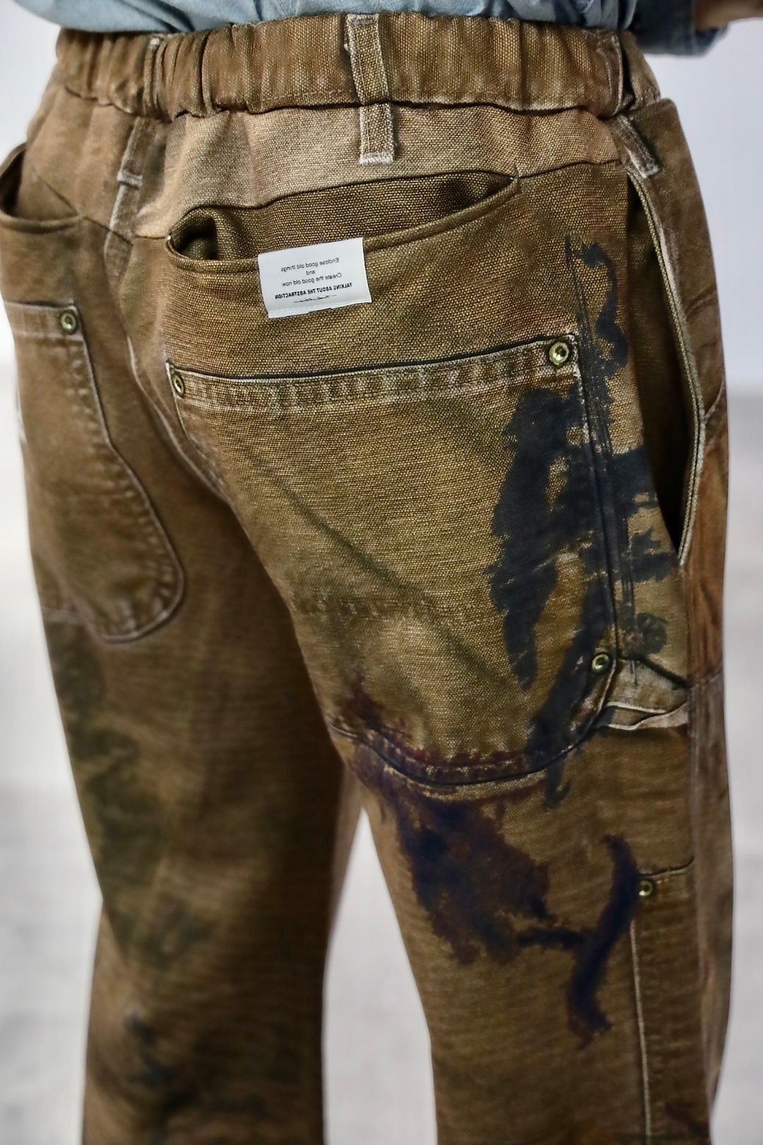 トーキングアバウト ジ アブストラクション 26SS PRINT FLARE PT(26SS-PT-003)BROWN新作発売！