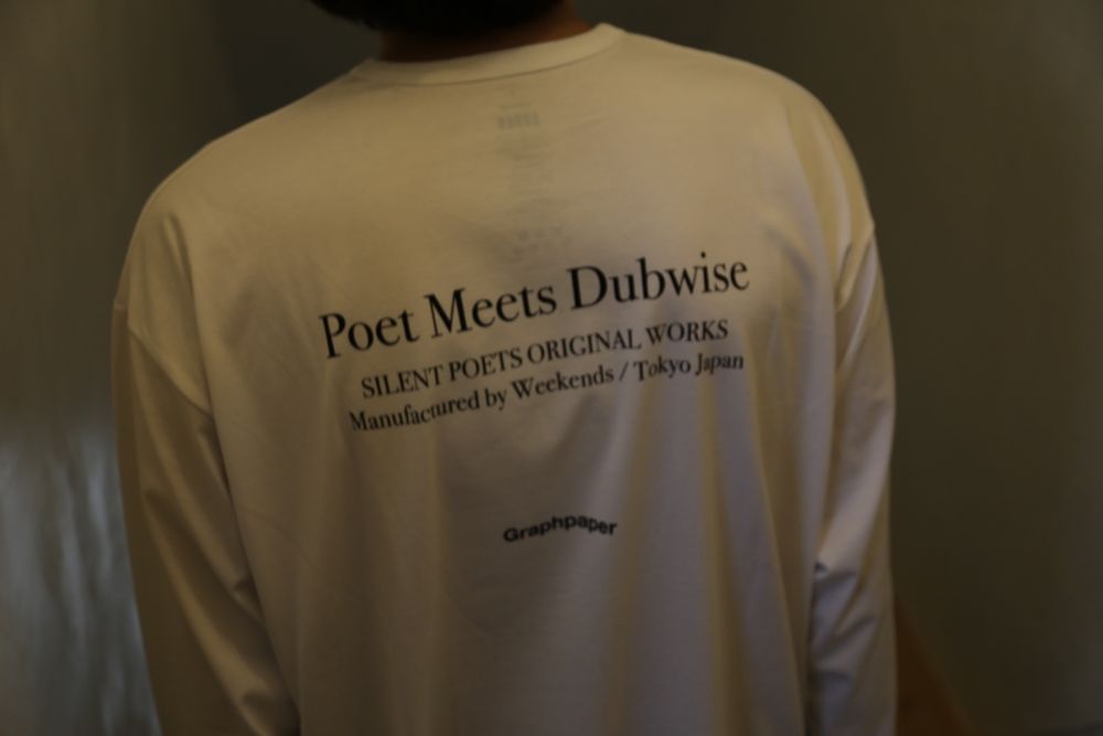 Graphpaper「Poet Meets Dubwise for GP Jersey L/S Tee ”SUN” 」本日