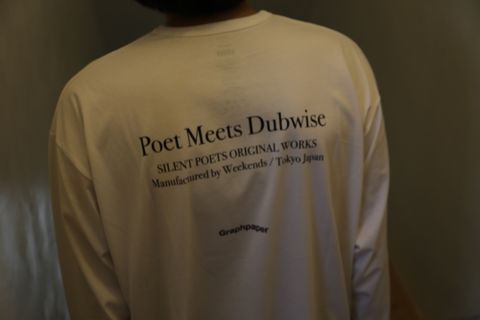 Graphpaper「Poet Meets Dubwise for GP Jersey L/S Tee ”SUN” 」本日11月7日(土)発売