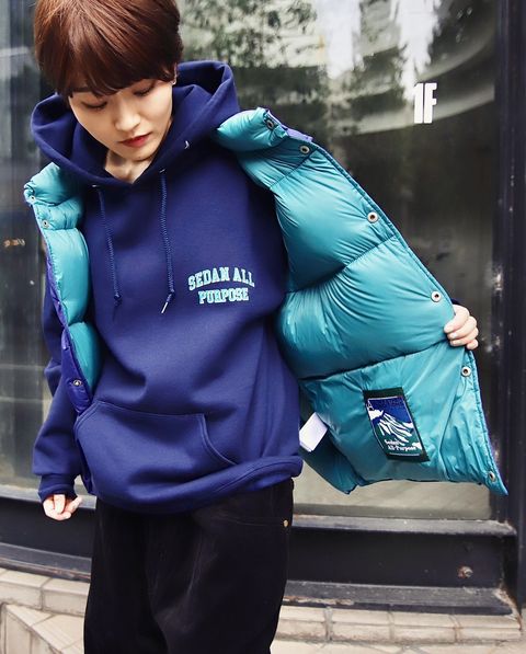 SEDAN ALL-PURPOSE 新作Classic Down Vest style.2023.10.17