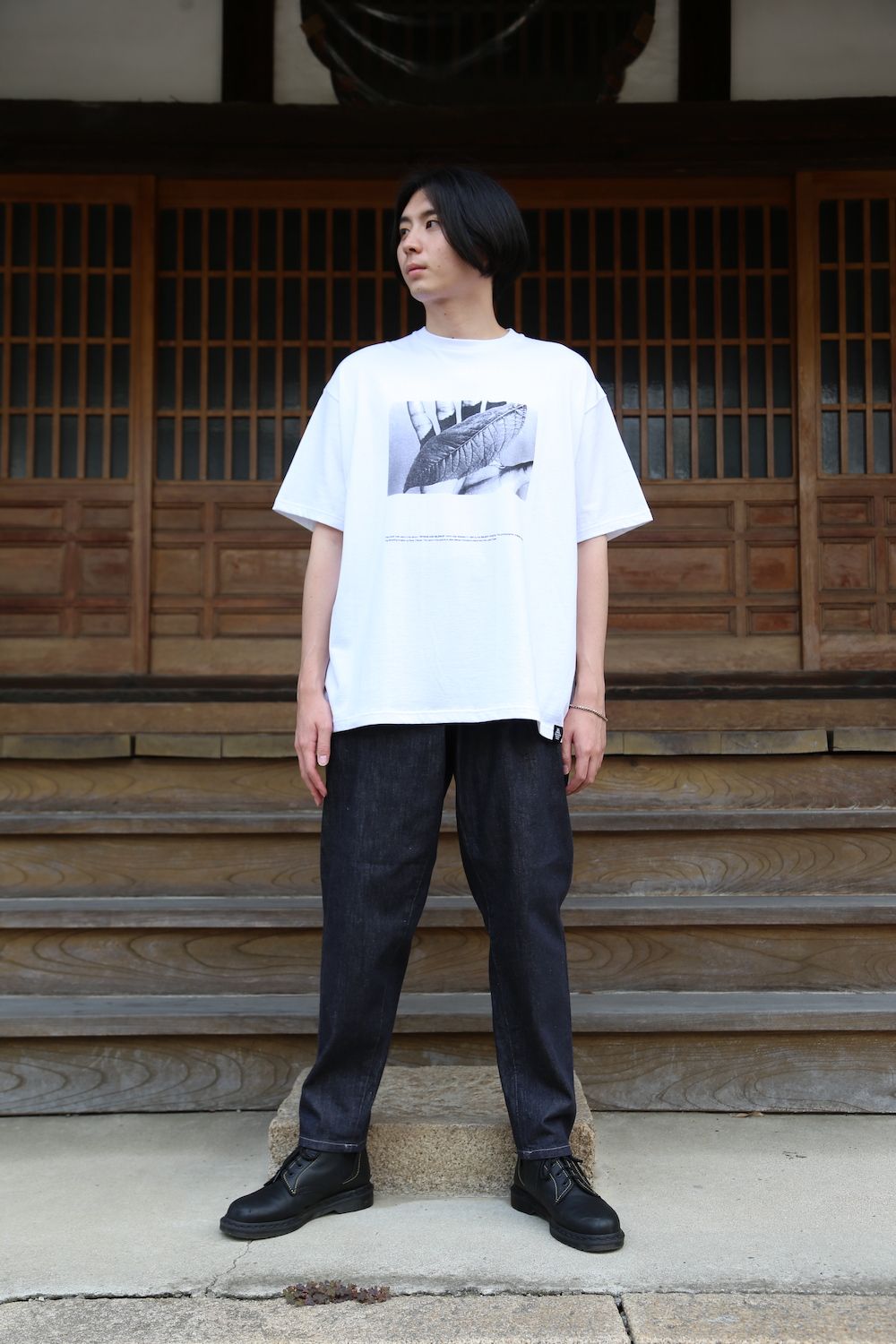 Graphpaper POET MEETS DUBWISE fOversized Tee “WORDS AND SILENCE” style 2021..7.10.