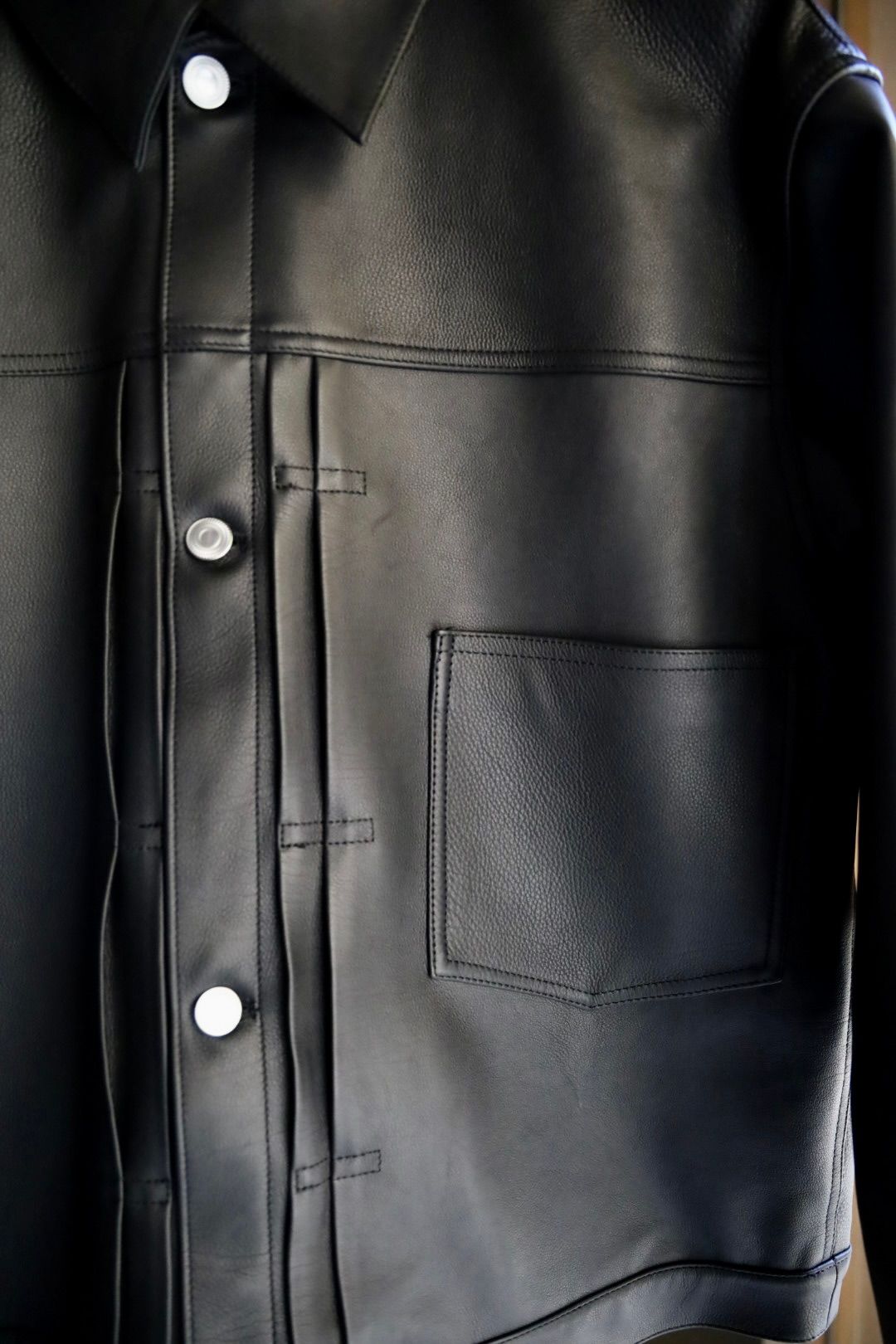 A.PRESSE - アプレッセ 1st Type Leather Jacket(25SAP-01-01H