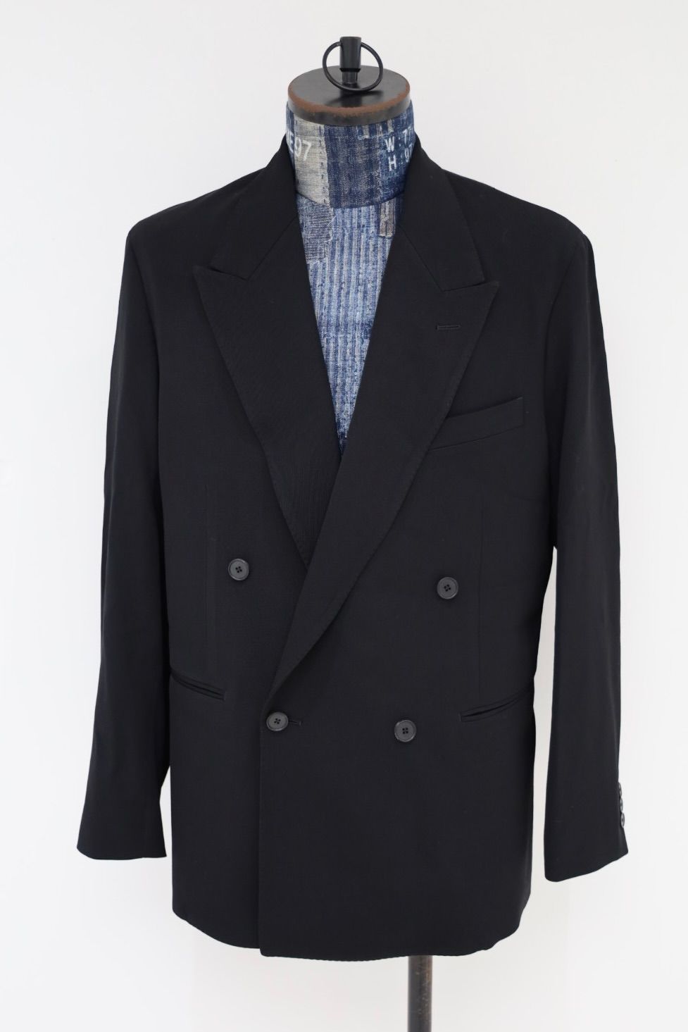 アプレッセ 2026 STYLE2 Wool Double Breasted Jacket(26AAP-01-23)BLACK