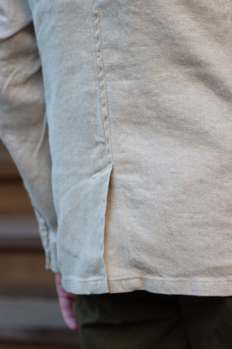 Ets.MATERIAUX 22SS French work jacket"OFF WHITE"style