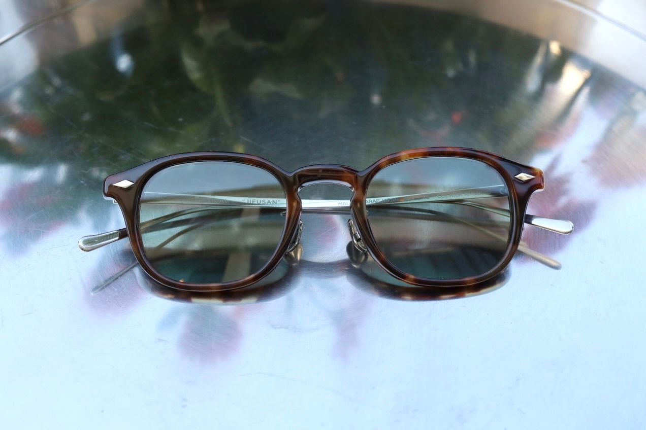 ノチノオプティカル  "JIFUSAN" #3.RICH AMBER × GREY GREEN to D.GREY(調光モデル)☆4月18日(土)再入荷！