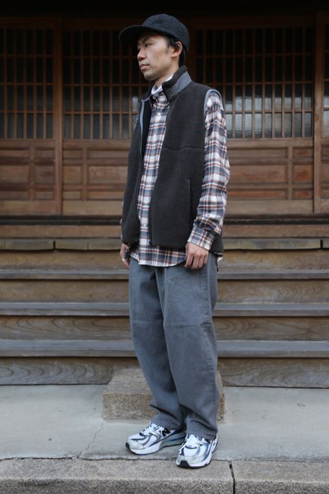 Graphpaper THOMAS MASON for GP Check B.D Box Shirt Style.2020.11.16.