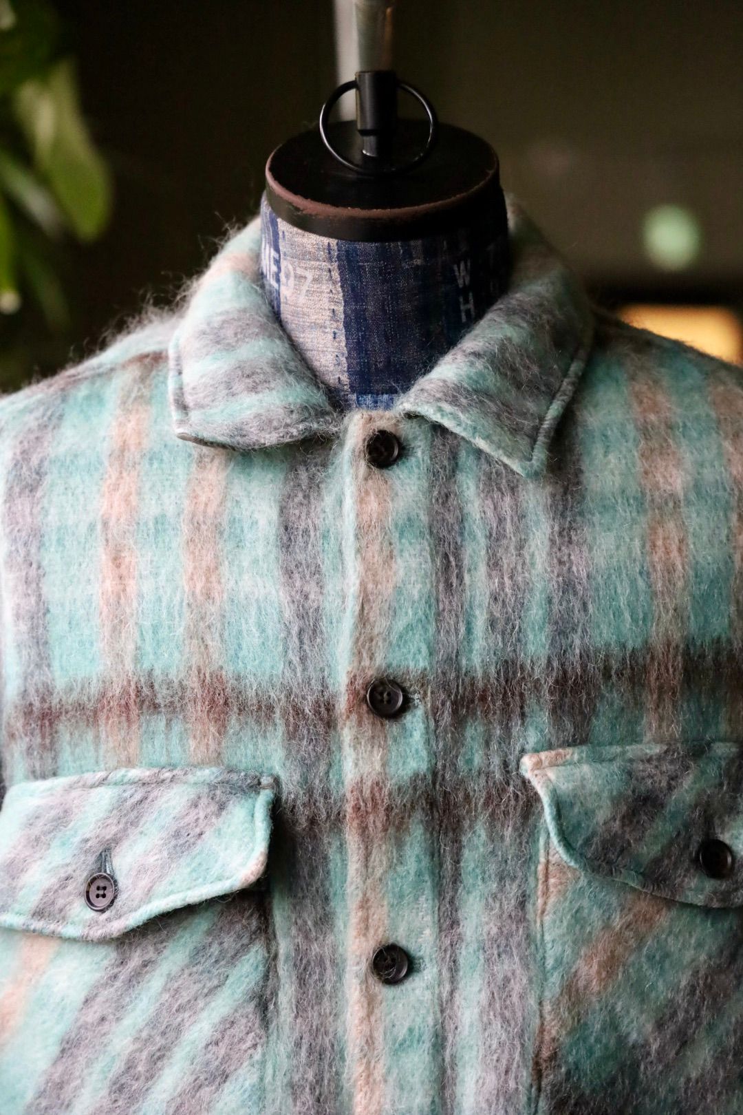 イズネス 25AW CPO SHIRT JACKET (25AW_29_1003AWSH01SW)GREEN×BLACK☆新作発売！