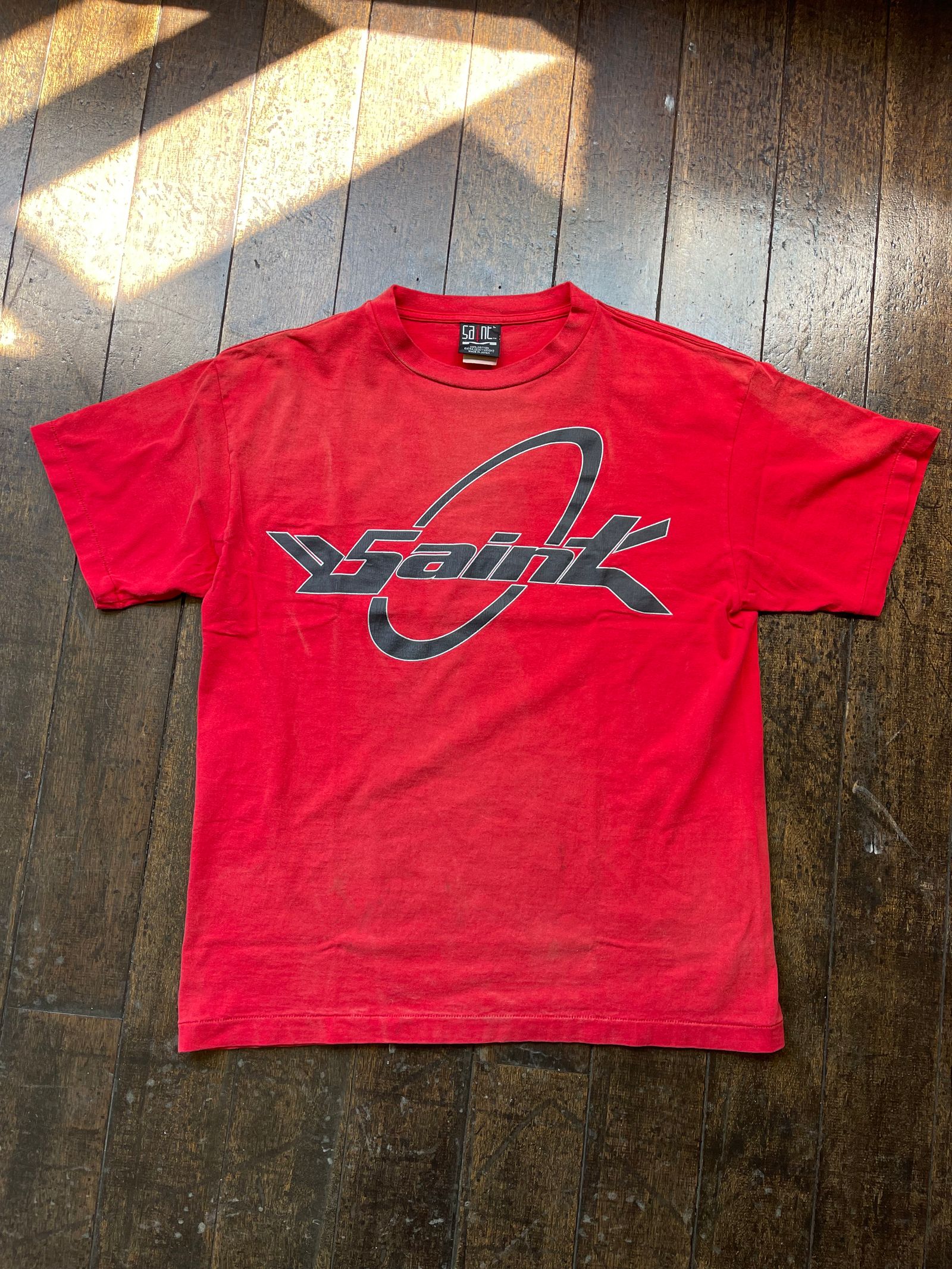 セントマイケル Tシャツ S.CIRCLE TEE"RED"スタイル