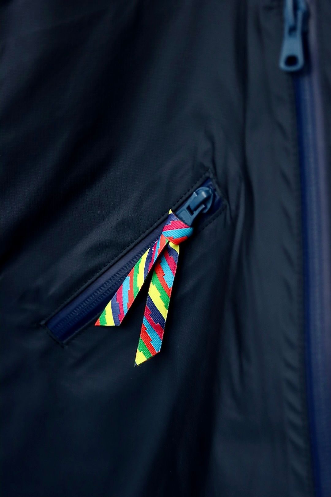 is-ness イズネス24SS 3-LAYER TRANSFORMABLE JACKET(1006SSJK01)NAVY