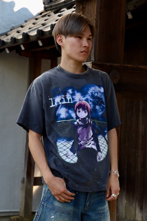 セントマイケル SAINT Mxxxxxx × serial experiments lain × GEEKS RULE TEE