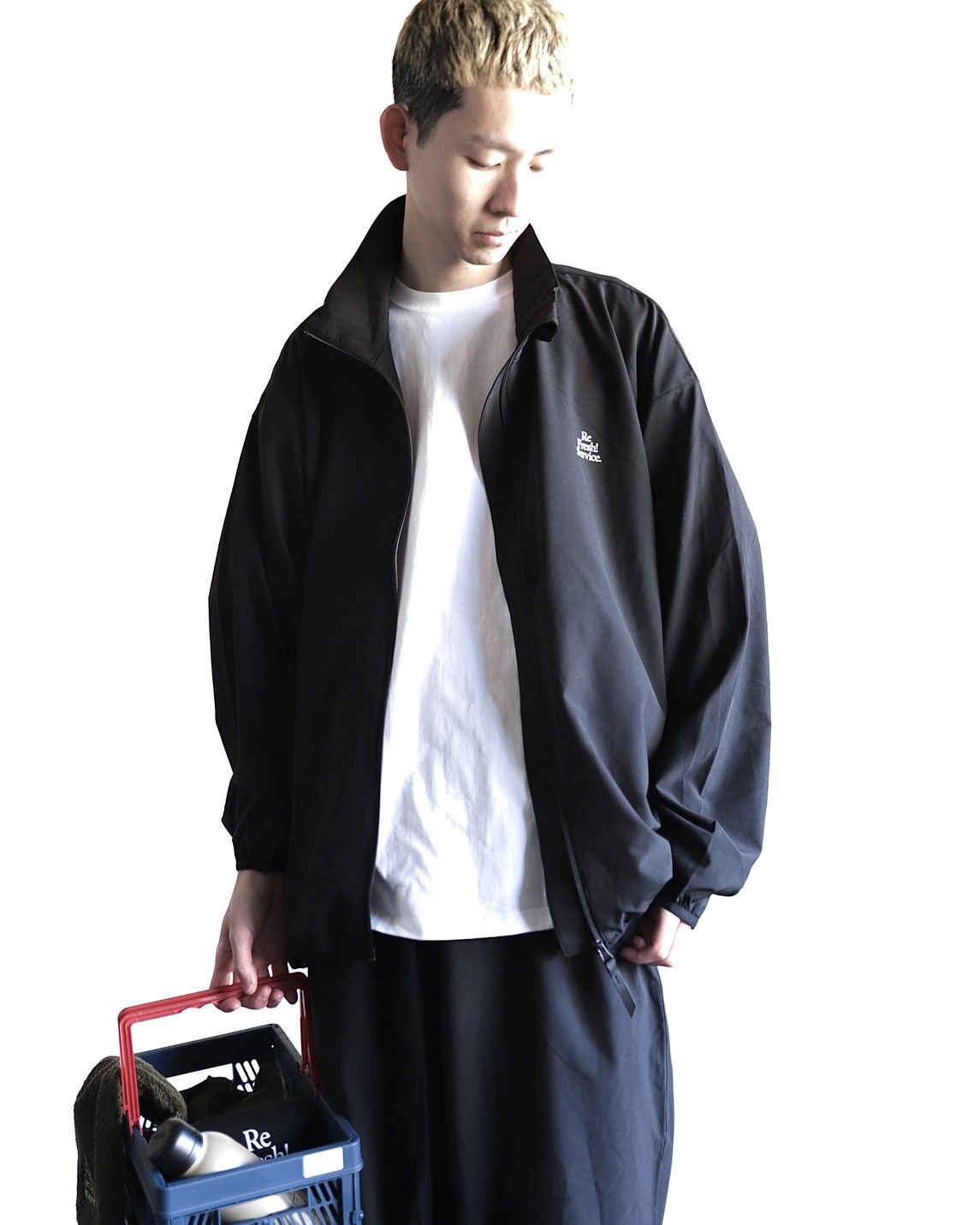 販売の在庫 FreshService UTILITY PACKABLE SUIT BLACK | www 