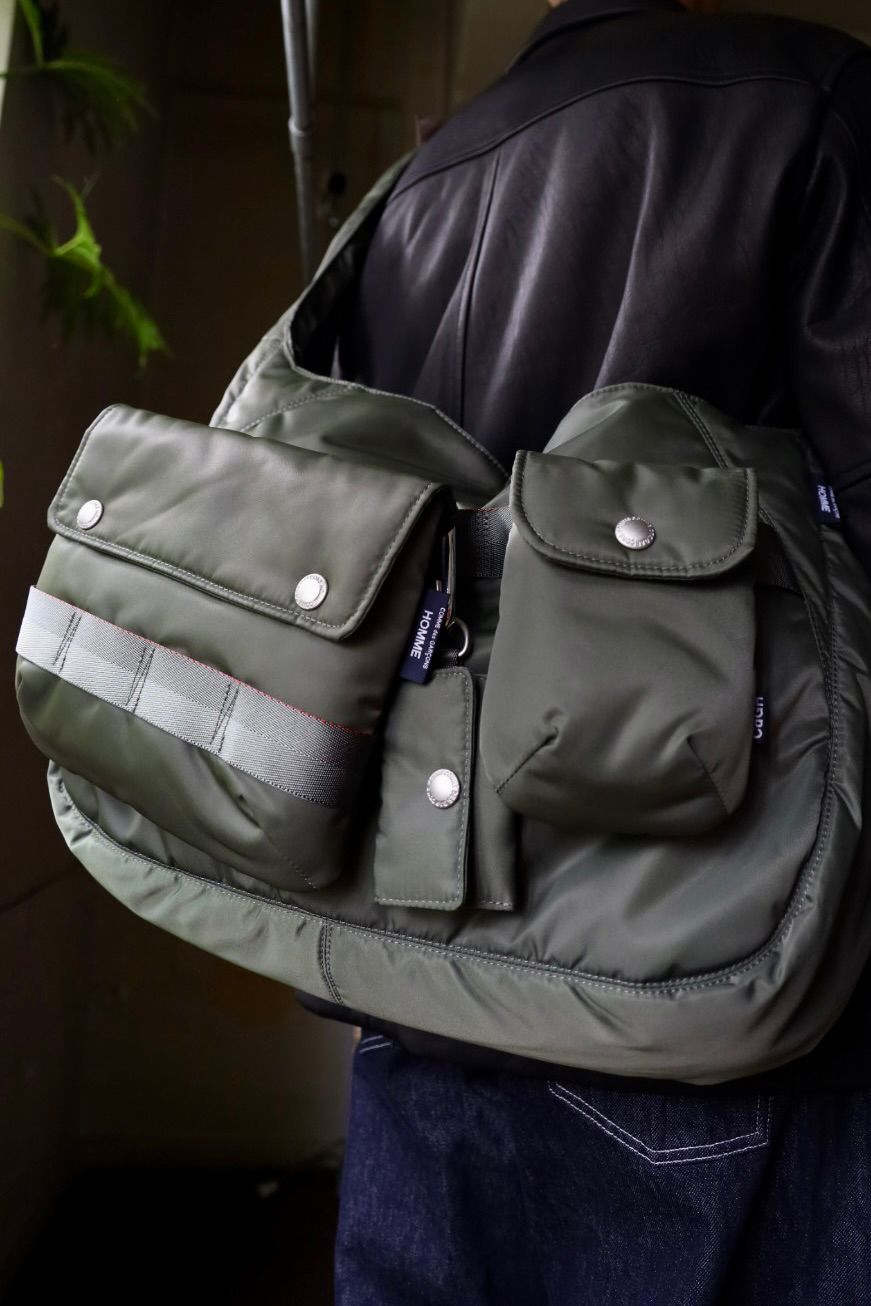 コムデギャルソンオム バッグ SHOULDER BAG(HR-K207-051)KHAKI☆10月2日(金)発売！