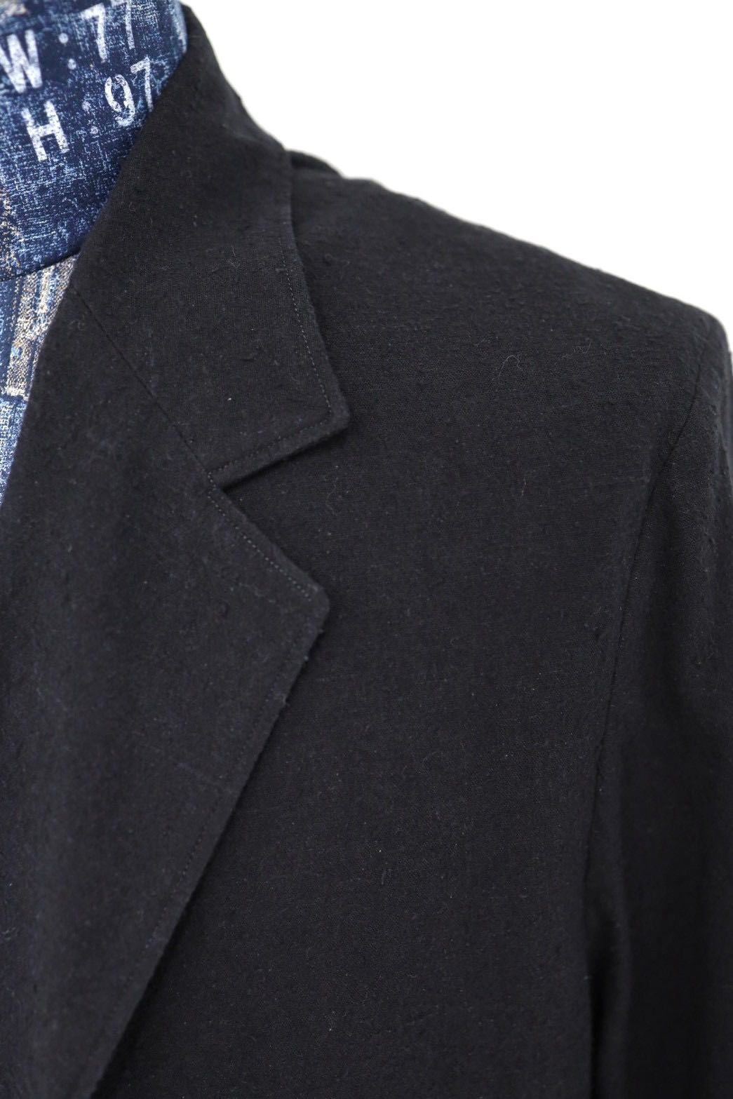 blurhms ブラームス 26SS Silk/Cotton Nep Cardigan Jacket(BHS26S019)Black☆2月13日(金)新作発売！