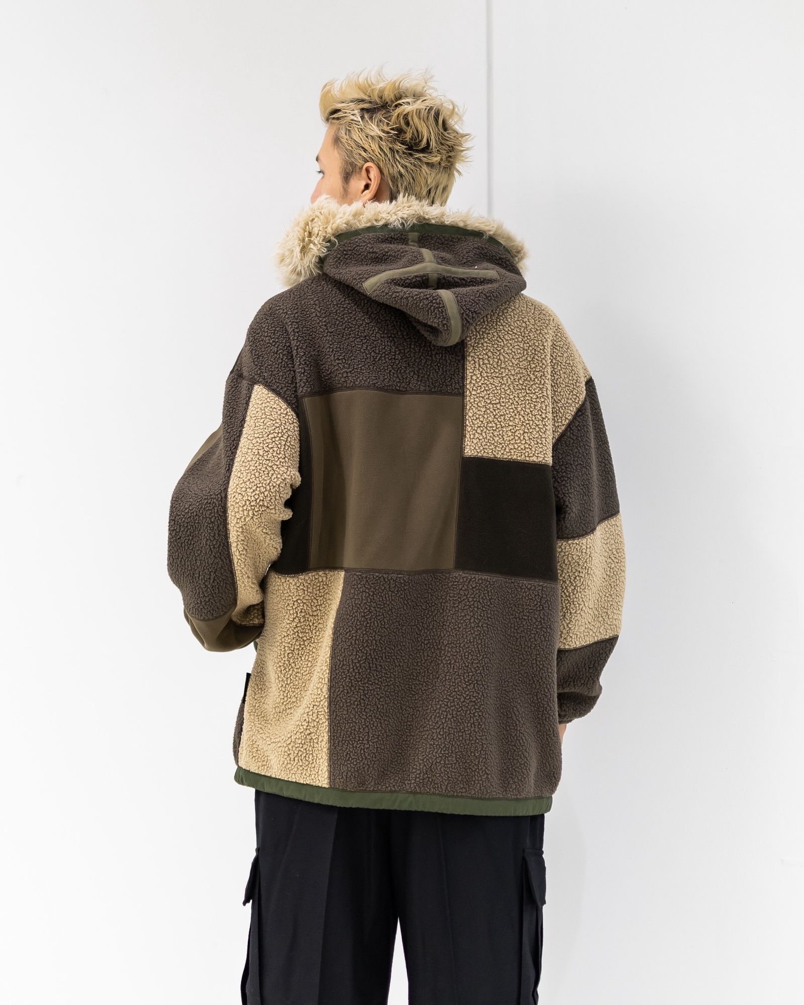 コムデギャルソンオム25FW POLATECボアフリースMIXジャケット(HP-J022-051)BEIGE MIX★10月3日(金)発売！