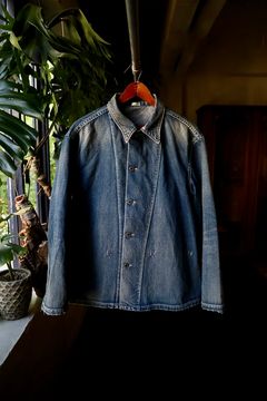 A.PRESSE US Army Vintage Denim Coverallスタイル.2024.9.4.
