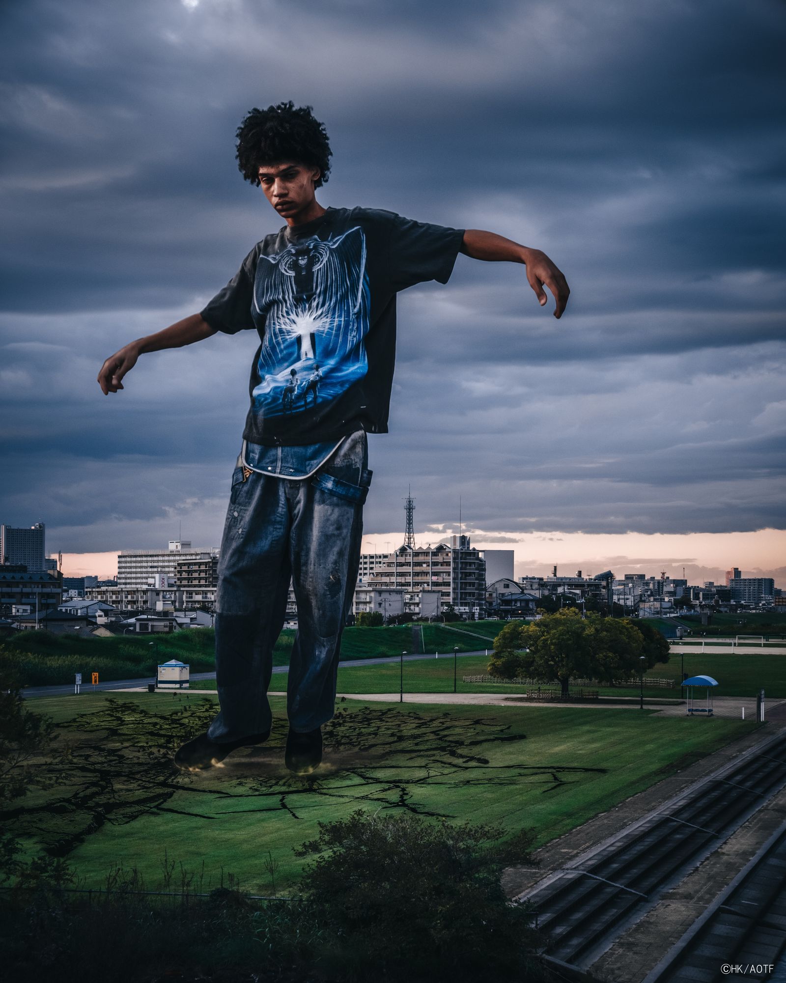 セントマイケル 26SS ATTACK ON TITAN AOT_SS TEE(SM-MK8-0000-C77)BLACK☆3月30日(月)発売！