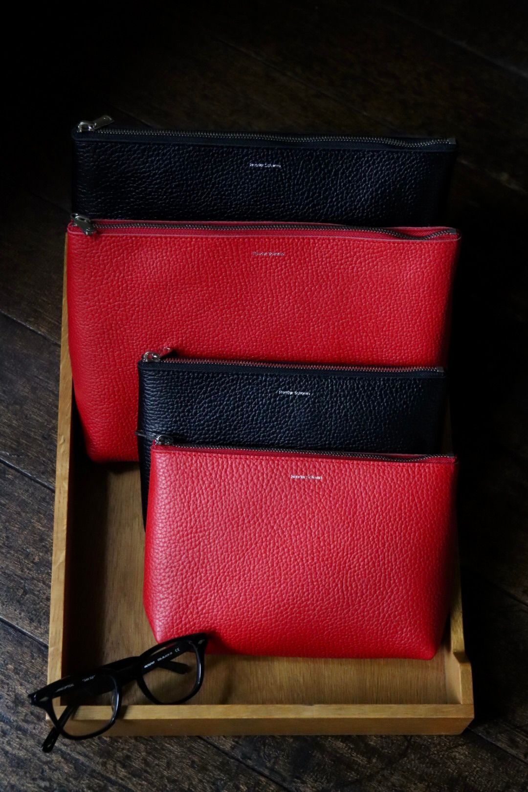 Hender Scheme - エンダースキーマ ポーチ pouch M(mj-rc-phm)RED | mark