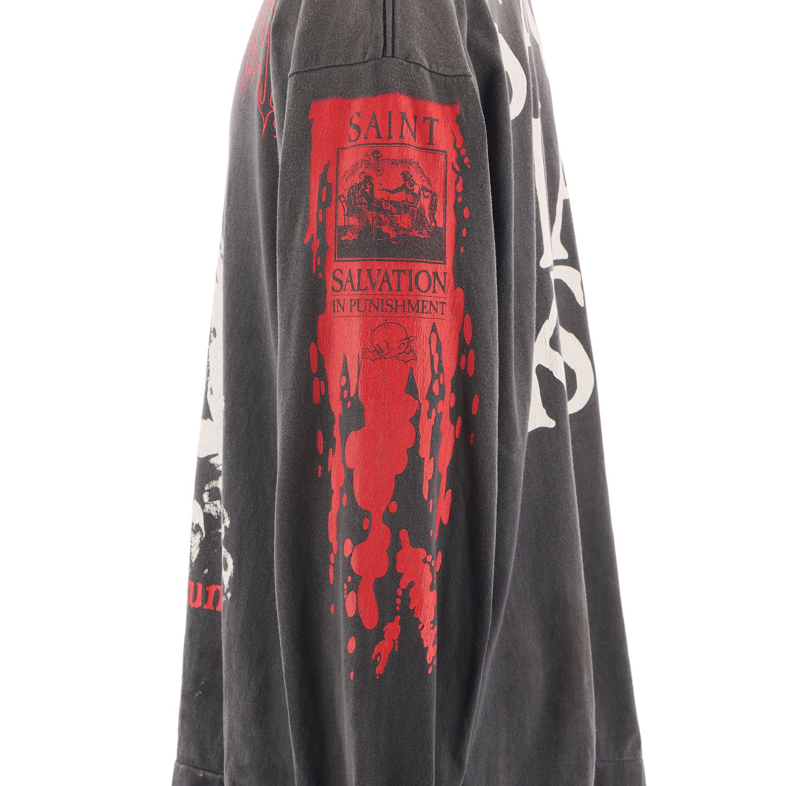 セントマイケル Tシャツ SAINT IS A KISS LS TEE(SM-HR1-0000-028)BLACK★9月13日(土)発売！