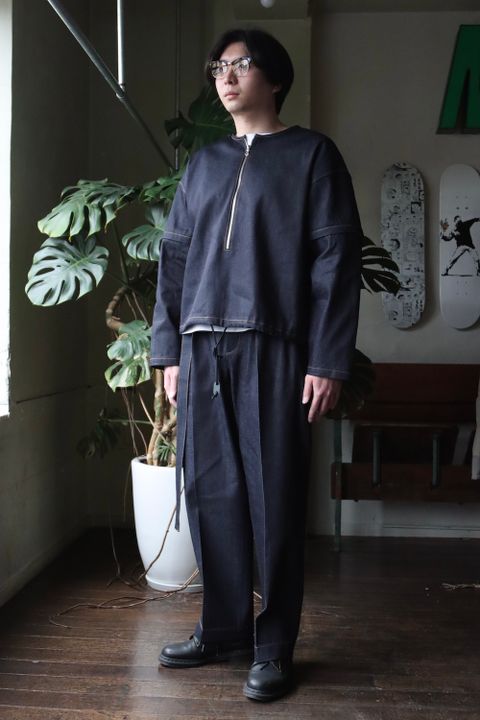 SEEALL  ZIP PULLOVER JACKET(SAU23 TP181) style.2022.3.18