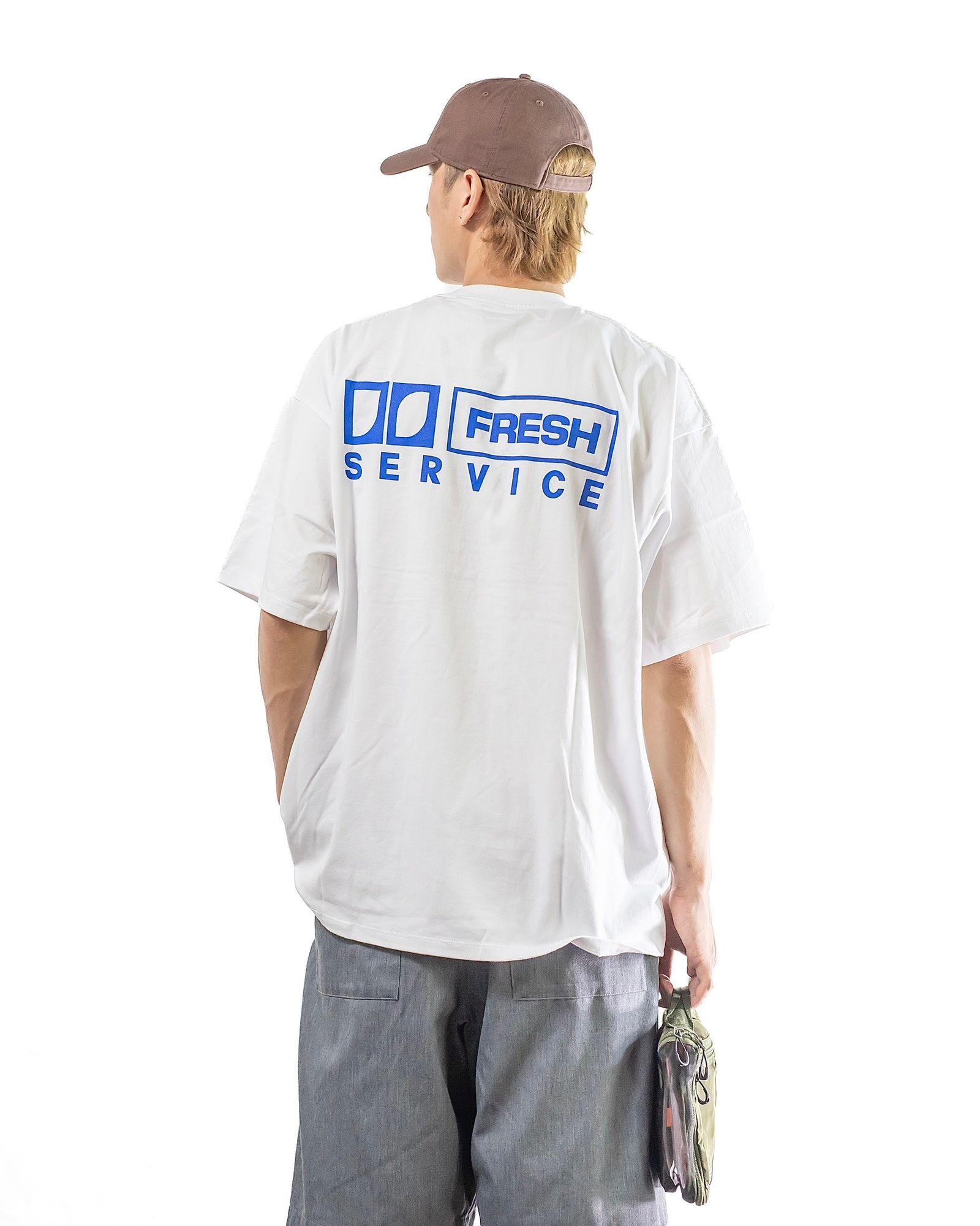 FreshService 新作CORPORATE PRINTED S/S TEE ‘‘FS’’(WHITE)style 2024.7.19