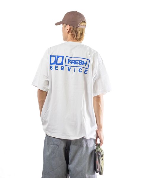 FreshService 新作CORPORATE PRINTED S/S TEE ‘‘FS’’(WHITE)style 2024.7.19